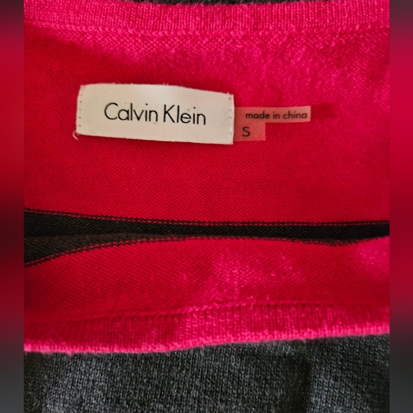 Calvin Klein Stripe Sweater Dress - Picture 5 of 6